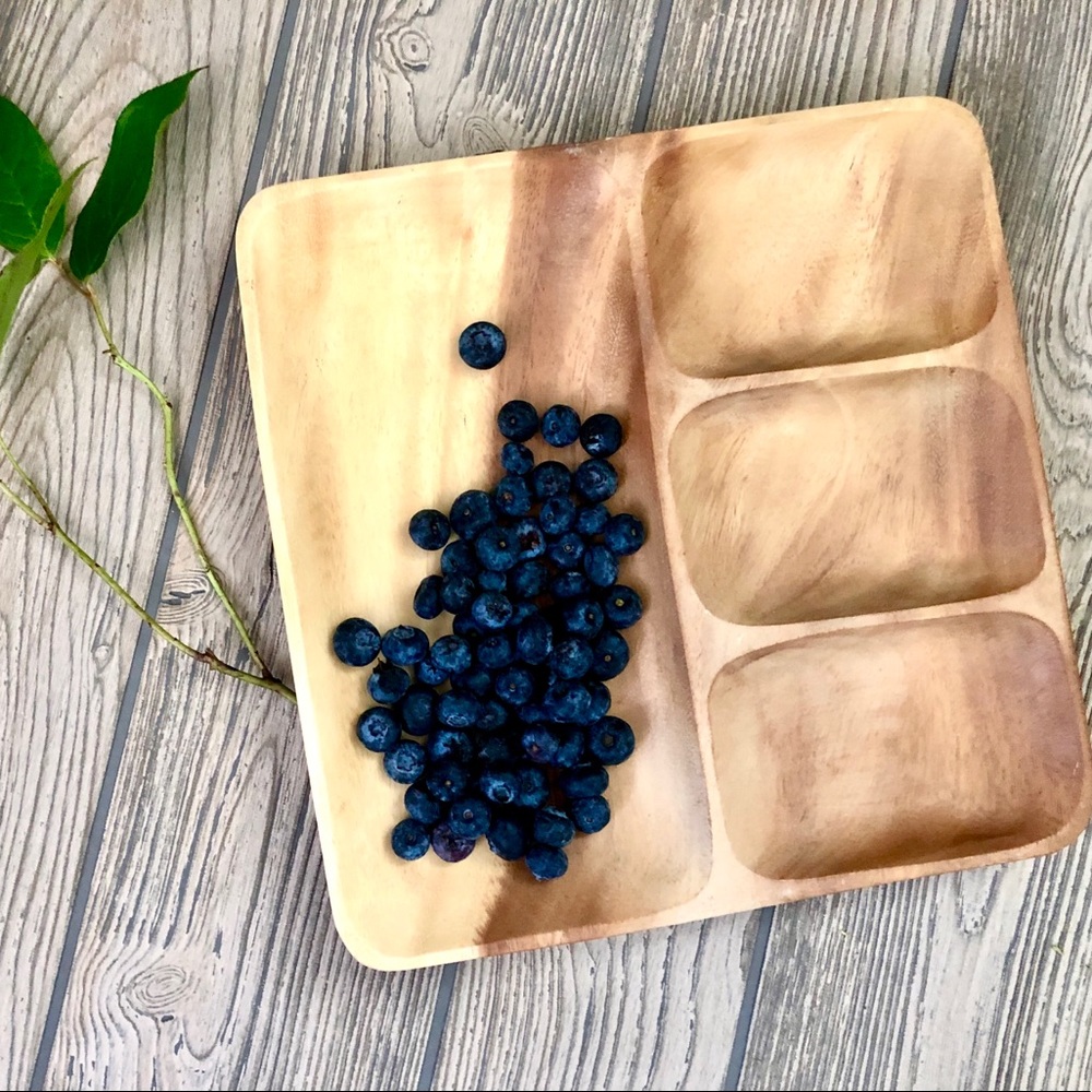 Crate & Barrel 4 Part Serving Tray